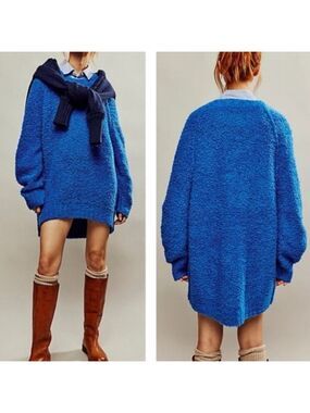 Free People Teddy Sweater Tunic